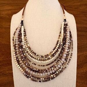Park Lane | Sandalwood Necklace | 28” Max Length